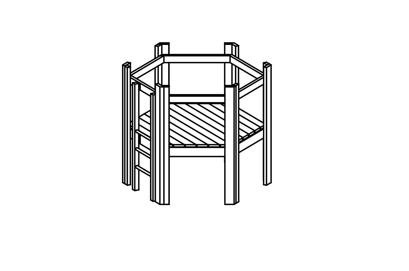 Small Hexagonal Hut