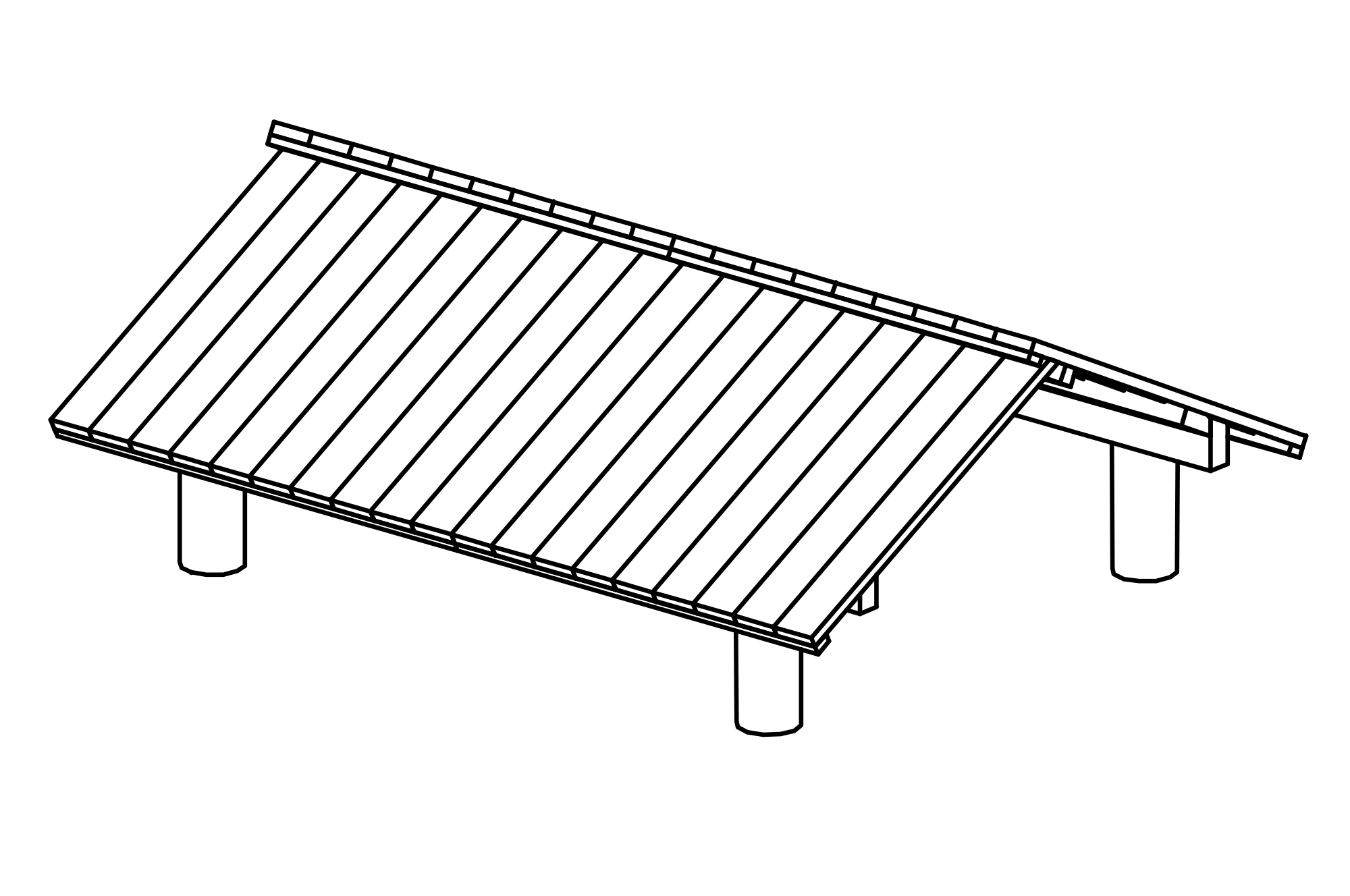 Roof for Building Sites and Platforms