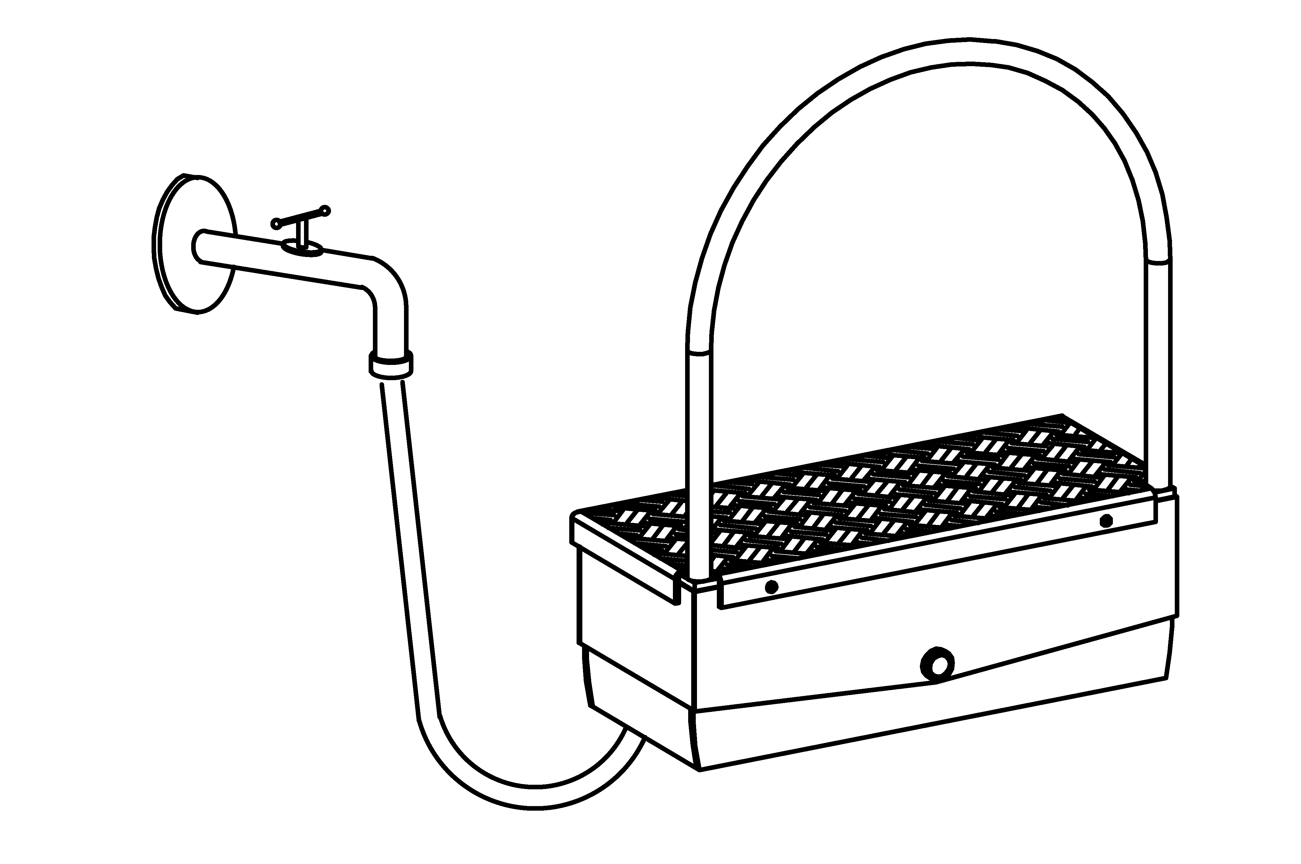 See-saw Pump, stainless steel