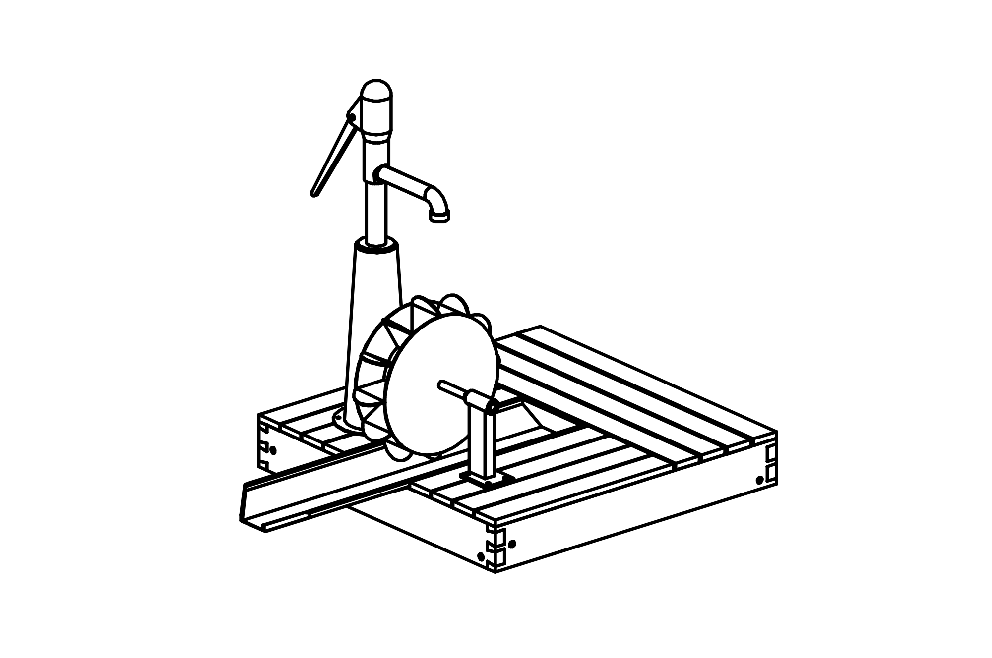 AQuadrat® with pump for water mains supply