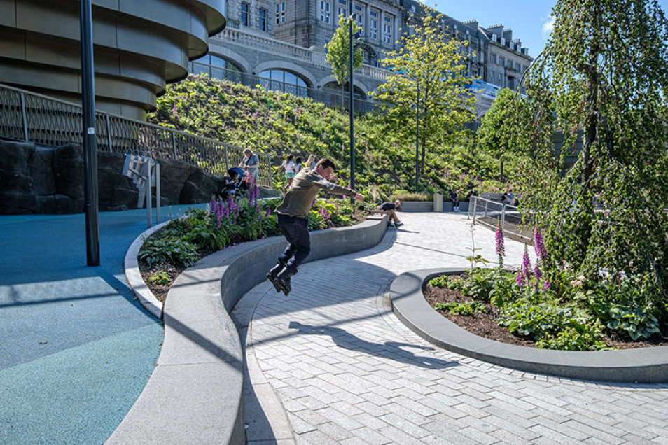 Union Terrace Gardens Slides