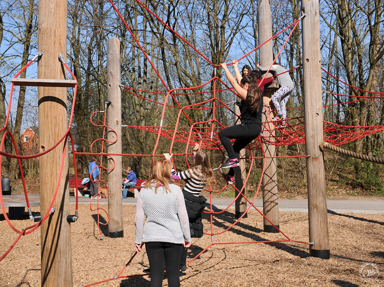 Climbing Forest – Type 02, rope colour = red