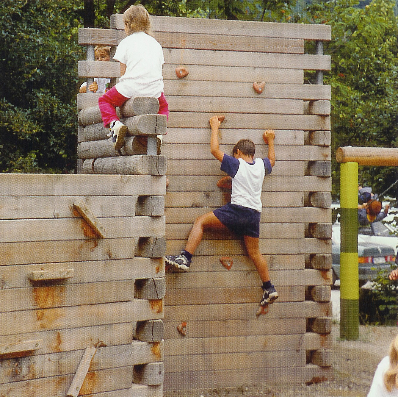 Climbing Wall with 4 elements